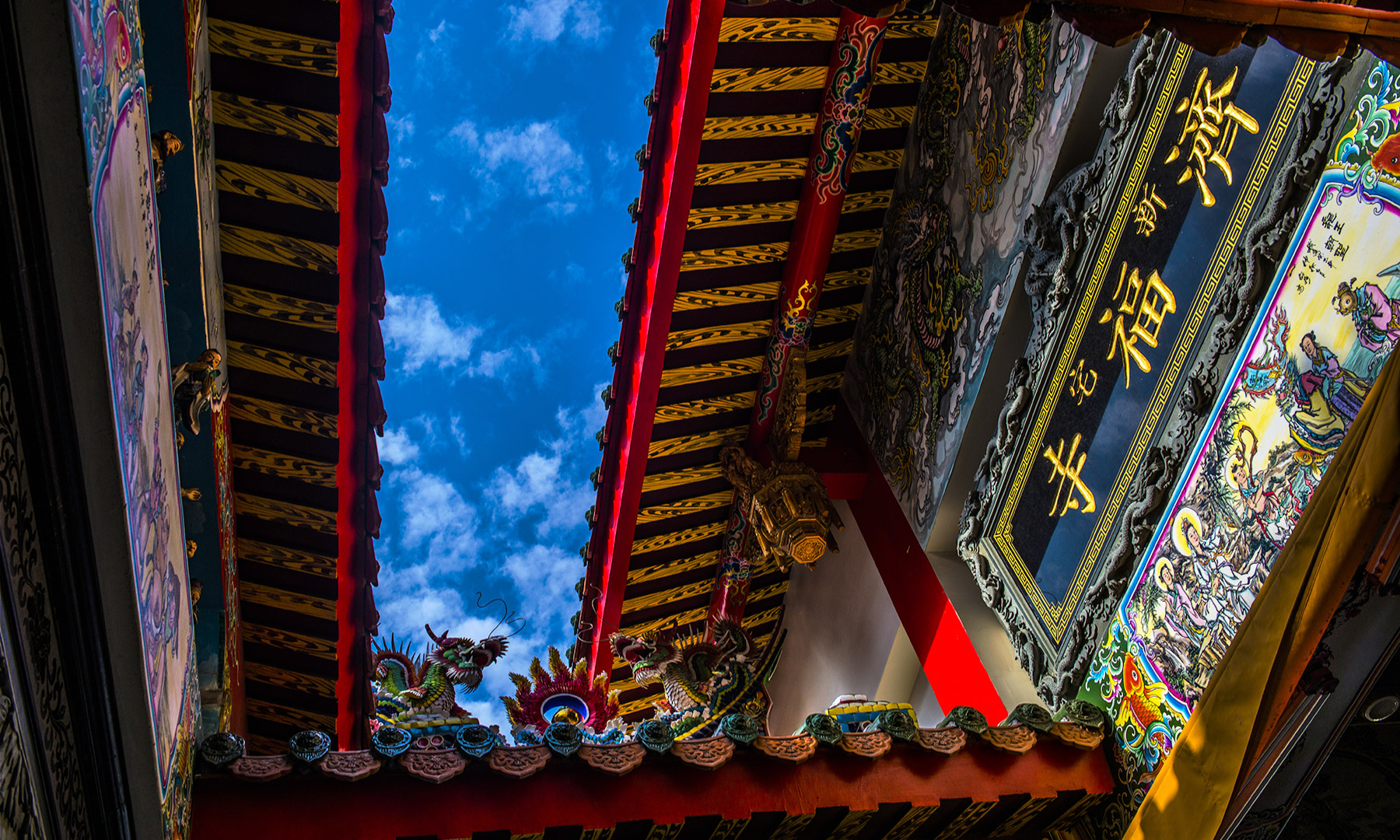 台南新宅濟福寺景德祠